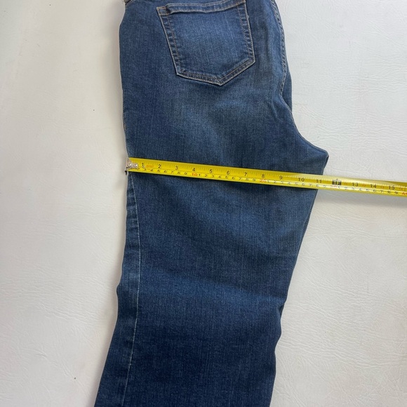 Torrid Women’s Flare Jeans Size 14XS – Dark Blue Denim Wash - Picture 7 of 14
